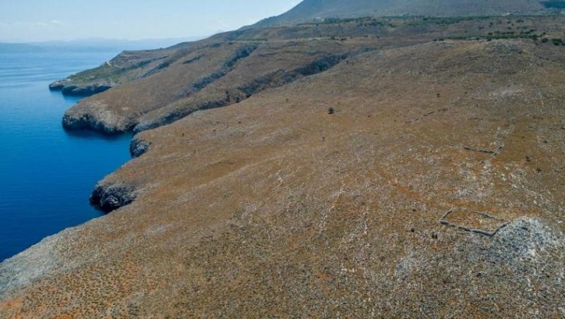 Kokkino Chorio Kreta, Kokkino Chorio: Riesiges Grundstück mit einzigartiger Aussicht zu verkaufen Grundstück kaufen